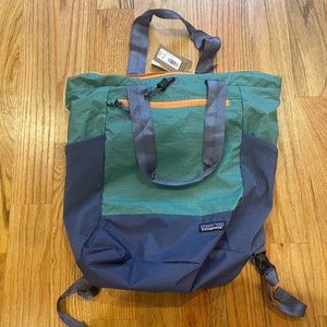 NWT Patagonia UltraLight Black Hole Tote Pack (Fresh Teal)
